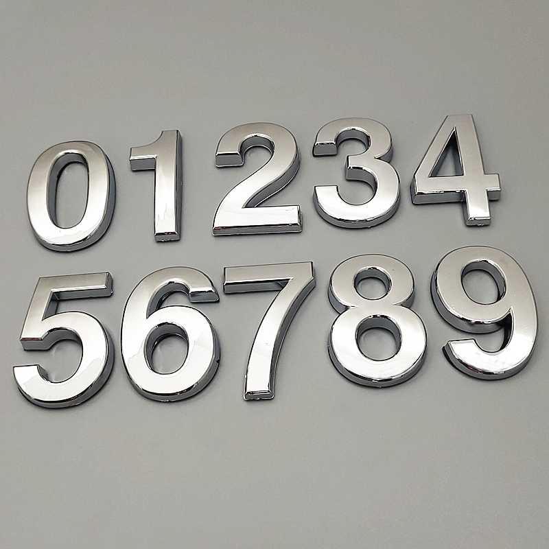 KAPI NUMARALARI KROM